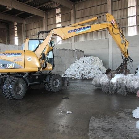 Plastic and paper recycling