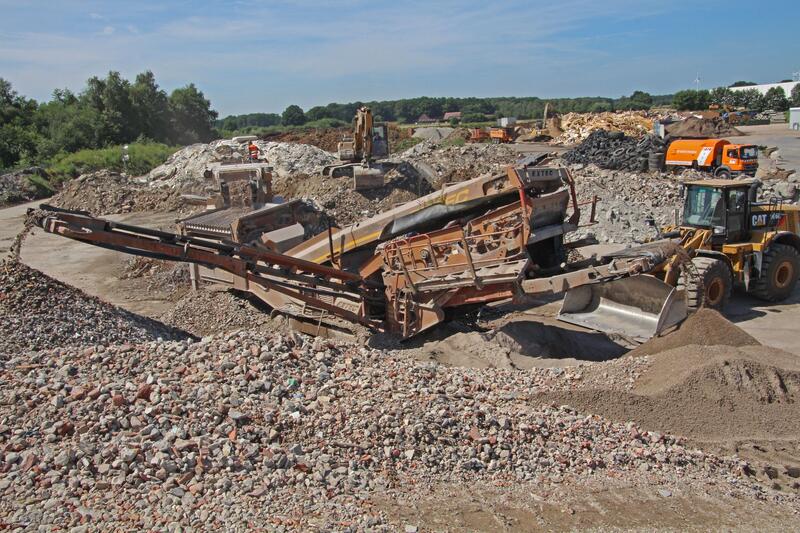 Bauschuttaufbereitung
